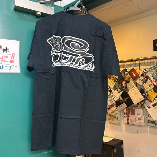 NIHONGO FLOWER Tシャツ（黒）